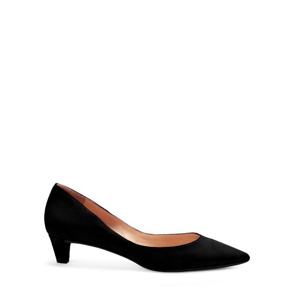 Polo Ralph Lauren Sabryna Suede Kitten Heels size 7M - Picture 1 of 16